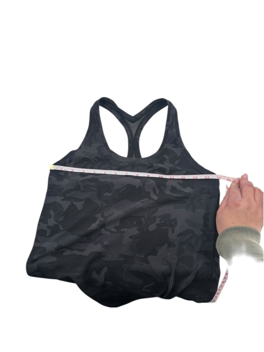 Lululemon Cool Racerback II *Nulu
Incognito Camo Multi Grey sz 6 - Picture 9 of 9
